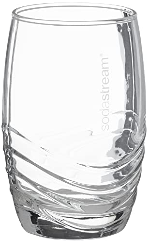 SodaStream Designglas, individuell designtes Rastal-Trinkglas, 4er-Pack im Sale